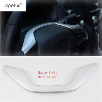 Аксессуары Lapetus для Honda Accord 2018-2022, отделка рулевого колеса из АБС-пластика, матовый/из углеродного волокна, комплект накладок
