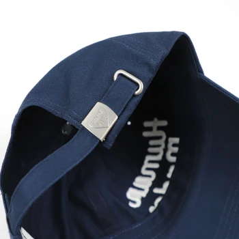 Бейсбольная кепка с вышивкой логотипа с крупными буквами, изготовленная человеком, Универсальная кепка для мужчин и женщин