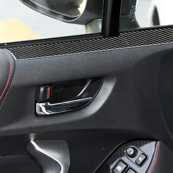 Декор окна автомобиля из углеродного волокна, накладка, наклейка, Наклейка для Subaru BRZ Toyota 86 2016-2020, Аксессуары для интерьера Авто