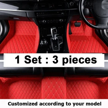 Для Hyundai Sonata LF 2018 2017 2016 2015 Автомобильные коврики для пола, кожаные ковры для салона, Автоаксессуары для укладки, коврики на заказ, защита
