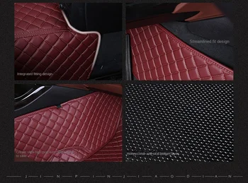 Изготовленные на заказ автомобильные коврики для Suzuki Kizashi 2010-2019 годов, Интерьер из искусственной кожи, 100% подходящие детали, Автомобильные Аксессуары