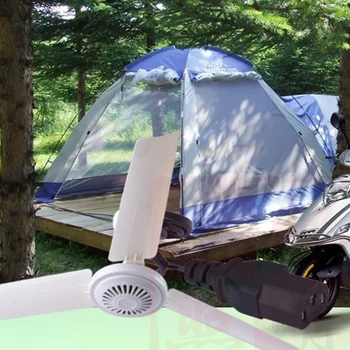Небольшой Наружный Потолочный вентилятор, Бытовые USB-Подвесные Палатки, Портативный Белый Пластик