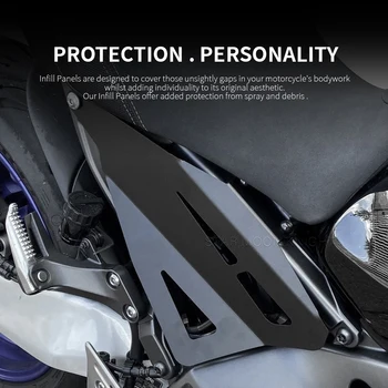Новая Мотоциклетная Алюминиевая Рама, Защитная Крышка, Заполняющие Боковые панели, Обтекатели Для Yamaha MT-09 MT09 MT 09 2021 2022 2023 -