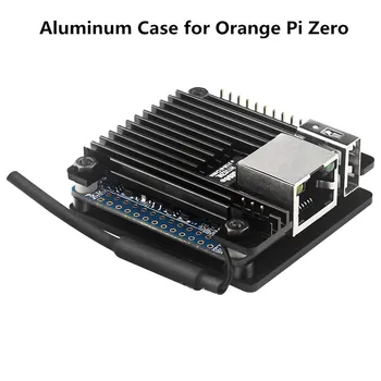 Оранжевый Pi Zero/Zero 2, металлический бронированный корпус из алюминиевого сплава, пассивное охлаждение, корпус радиатора процессора, Чехол для Orange Pi Zero