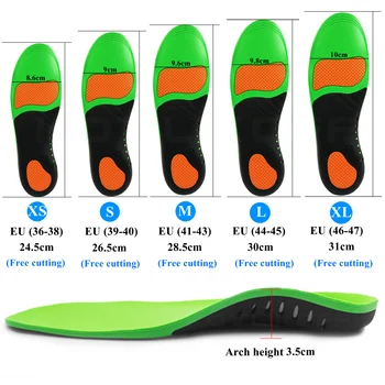 Ортопедические Стельки KOTLIKOFF EVA Ортопедическая Обувь Подошва Arch Foot Pad X/O Тип Коррекционная Вставка Для Ног Уход За Ногами Спортивные Стельки